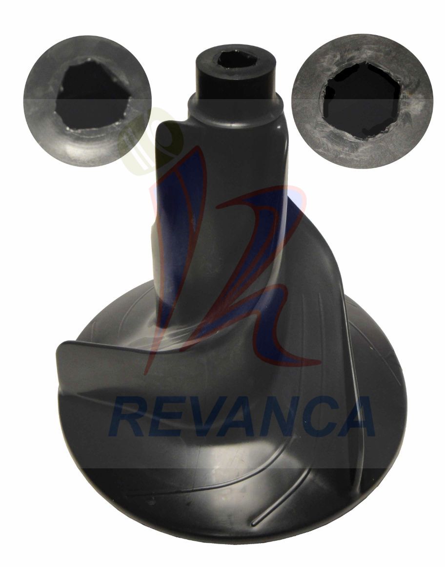 AGITADOR TUBA HEXAGONAL HELICOIDAL ECON