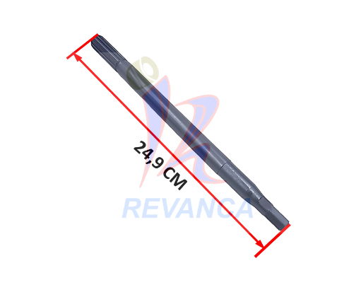 EJE LAVADORA KOBLENZ/PLANO LARGO 24.9CM