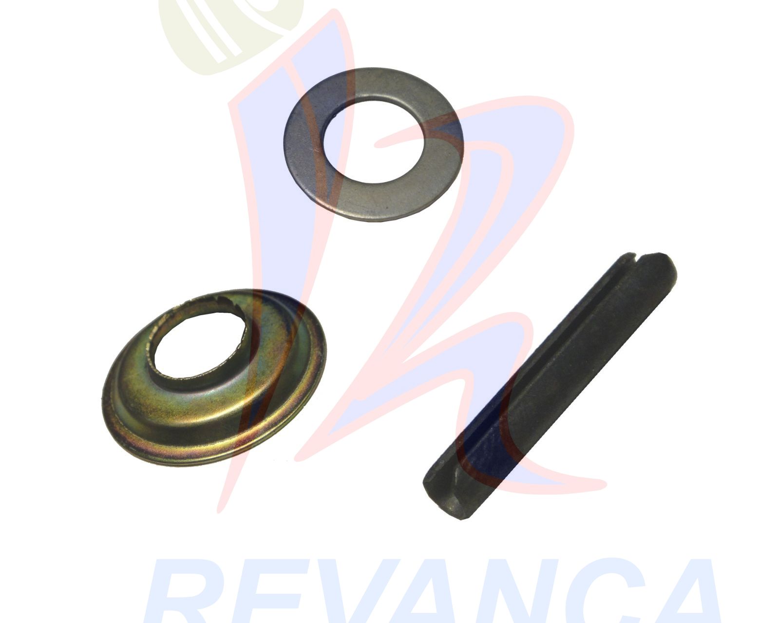 KIT DE ARANDELA SOMBREO-ARANDELA PLANA Y PASADOR TUBA