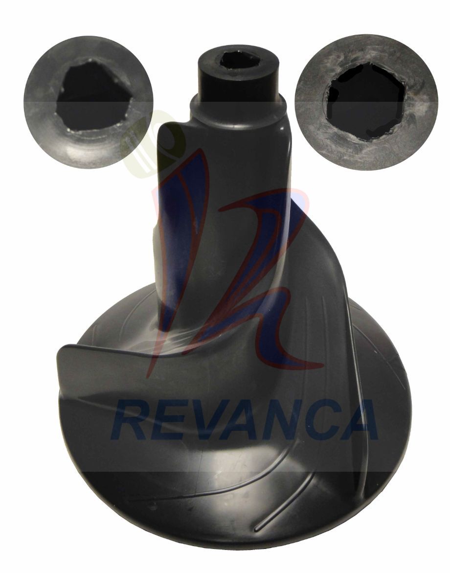 AGITADOR TUBA TRIANGULAR HELICOIDAL ECON