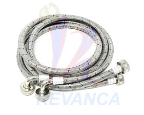 JUEGO DE MANGUERA ACERO INOXIDABLE LAVADORA FRIGIDAIRE/ELECTROLUX 2SSFILHOSE