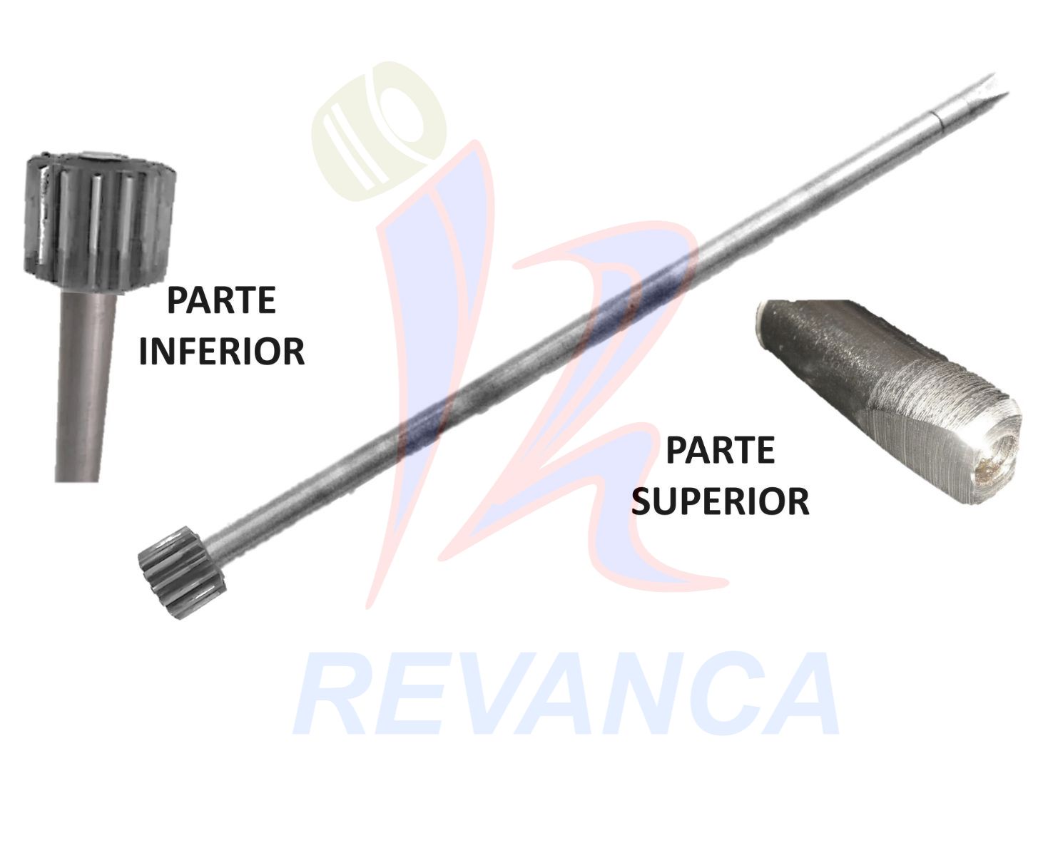 EJE LAV. FRIGIDAIRE LARGO 53CM C/PI?ON