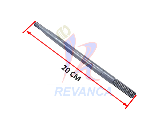 EJE LAVADORA KOBLENZ/PLANO CORTO 20CM