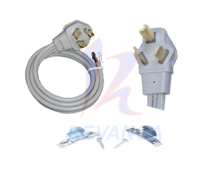 CABLE DE SECADORA/COCINA ELECTRICA DE 3 PELOS 30A/125V/250V AMERICANO (1.22M)
