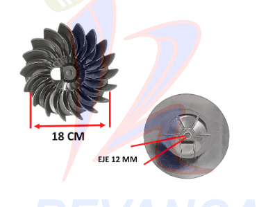 TURBINA SECADORA G.E ORIGINAL USA WE16X16