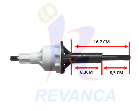 TRANSMISION AMAZONAS 7 Y 9 KG (CU?A) B/PLASTICA