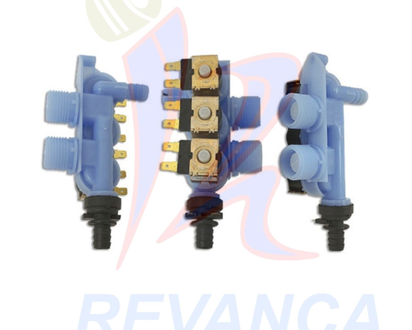 VALVULA ENTRADA DE AGUA LAV. ELECTROLUX/FRIGIDAIRE 3 BOBINAS 137465100