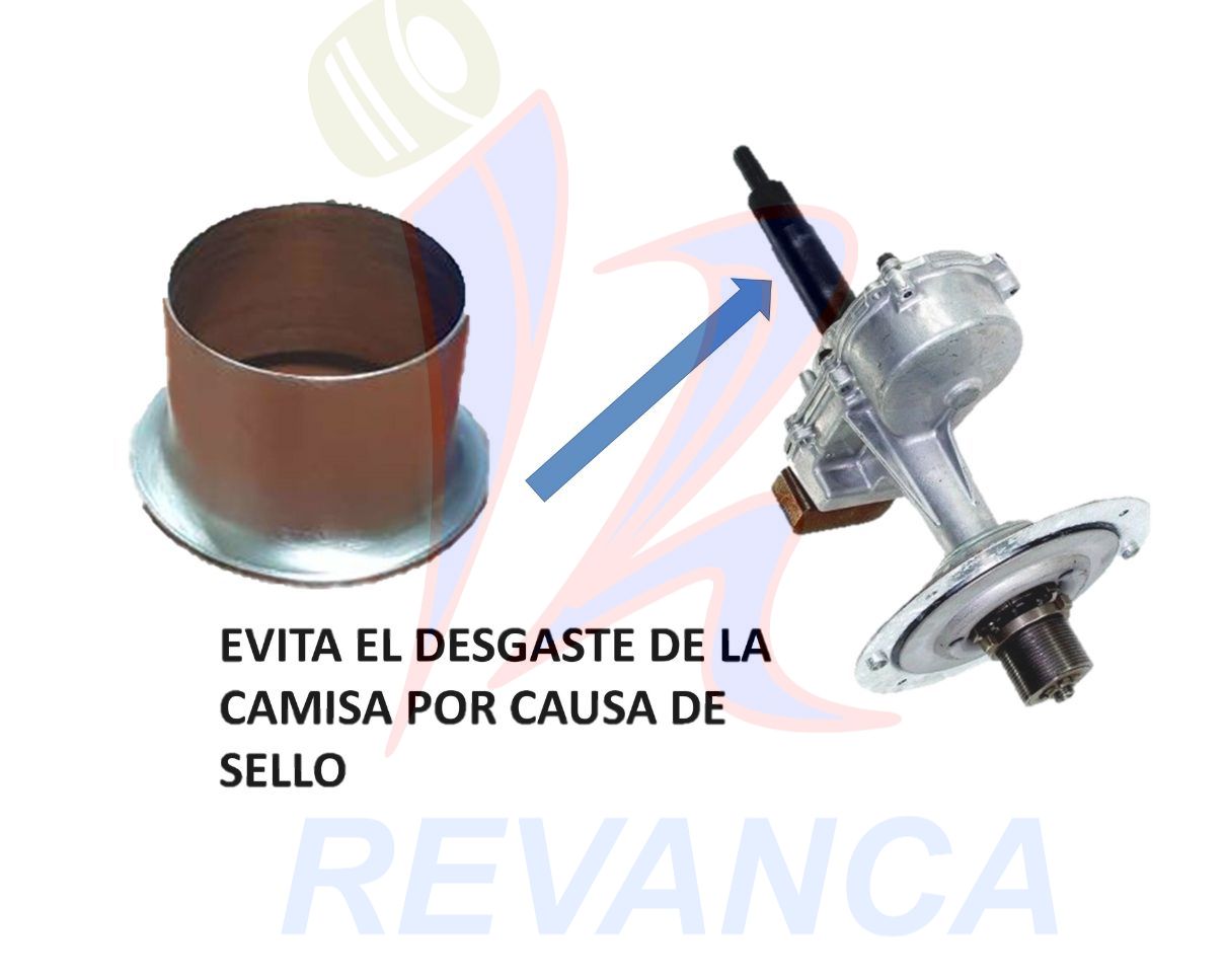 BUJE PROTECTOR ACERO CAMISA MABE HIBRIDA ALTA CALIDAD (AZUL)