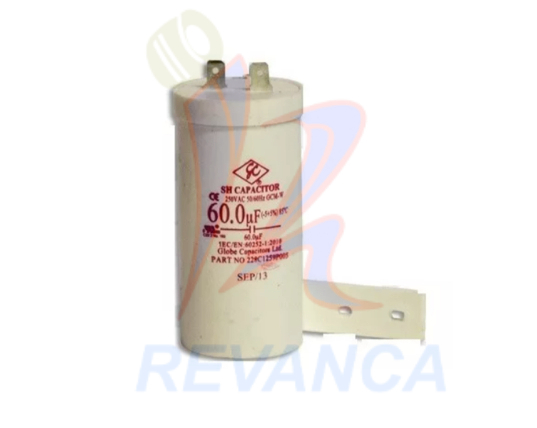 CAPACITOR 60UF MABE ORIGINAL EN 250VAC 228C1259P005