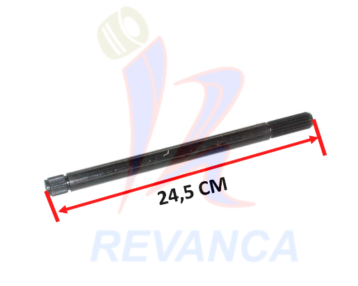 EJE 24.5CM LAVADORA MABE KRAKEN