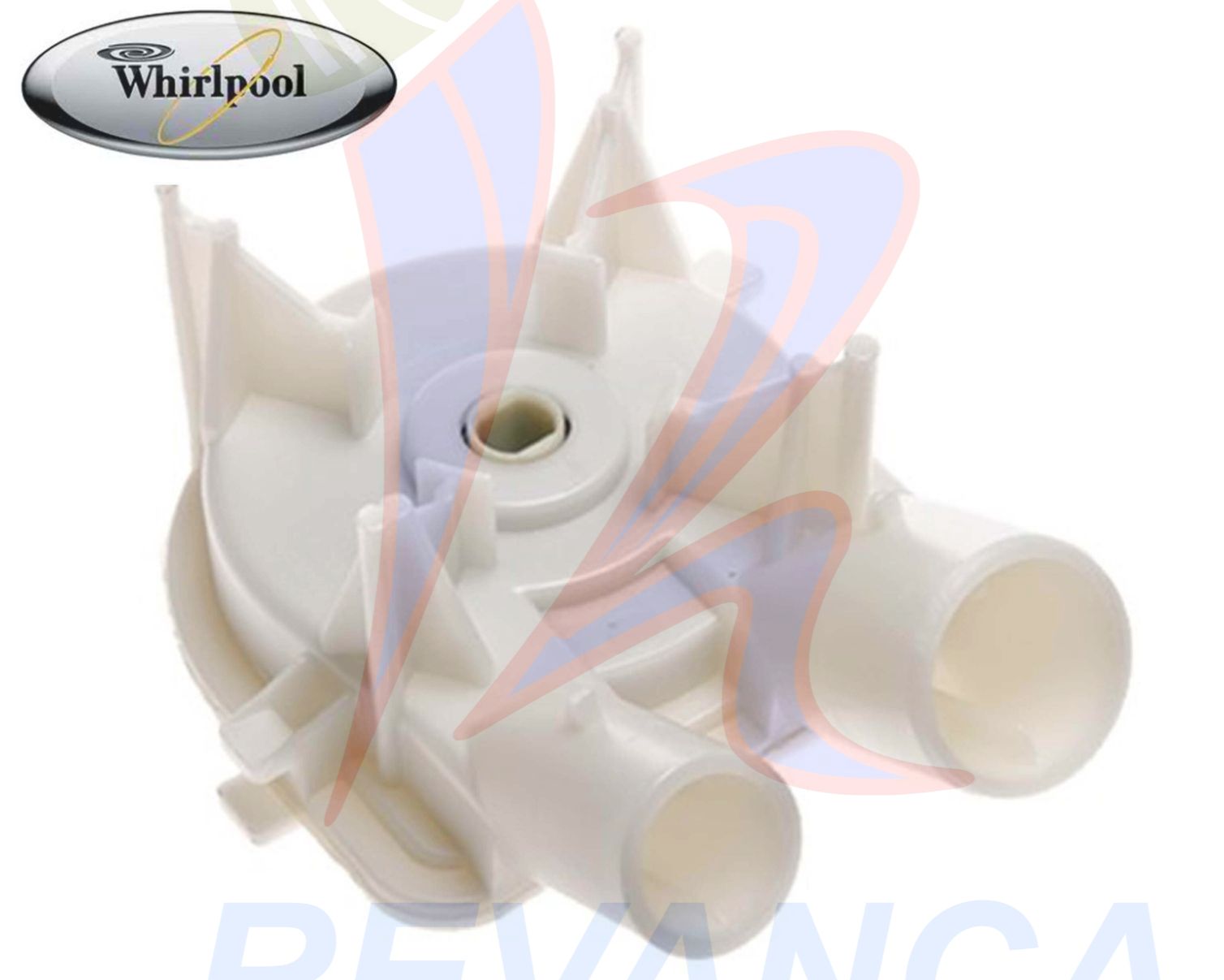 BOMBA WHIRLPOOL 2 BOCA PLANA 3363394 FSP ORIGINAL