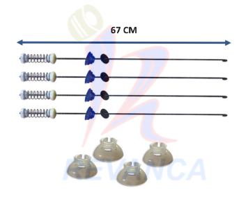 AMORTIGUADOR VARILLA WHIRLPOOL W10189077/W10820048 ISYN