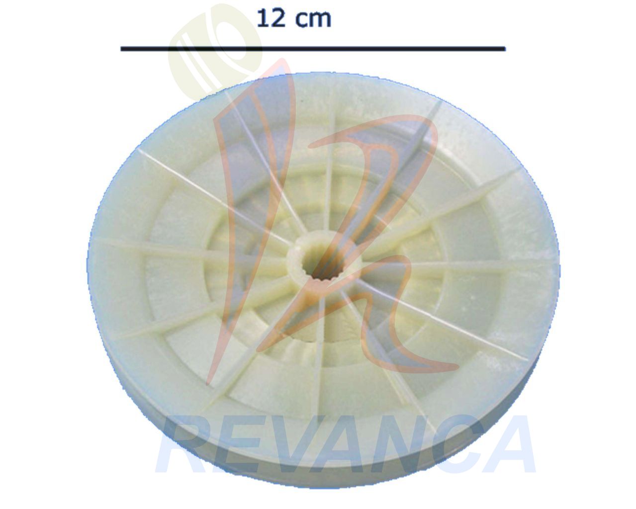 POLEA TRANS LAV/WHIRLPOOL ACROS 3428359 MEXICANA 12 CM