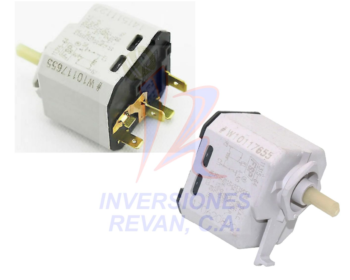 SWITCH SEC. WHIRLPOOL DE ARRANQUE W10117655