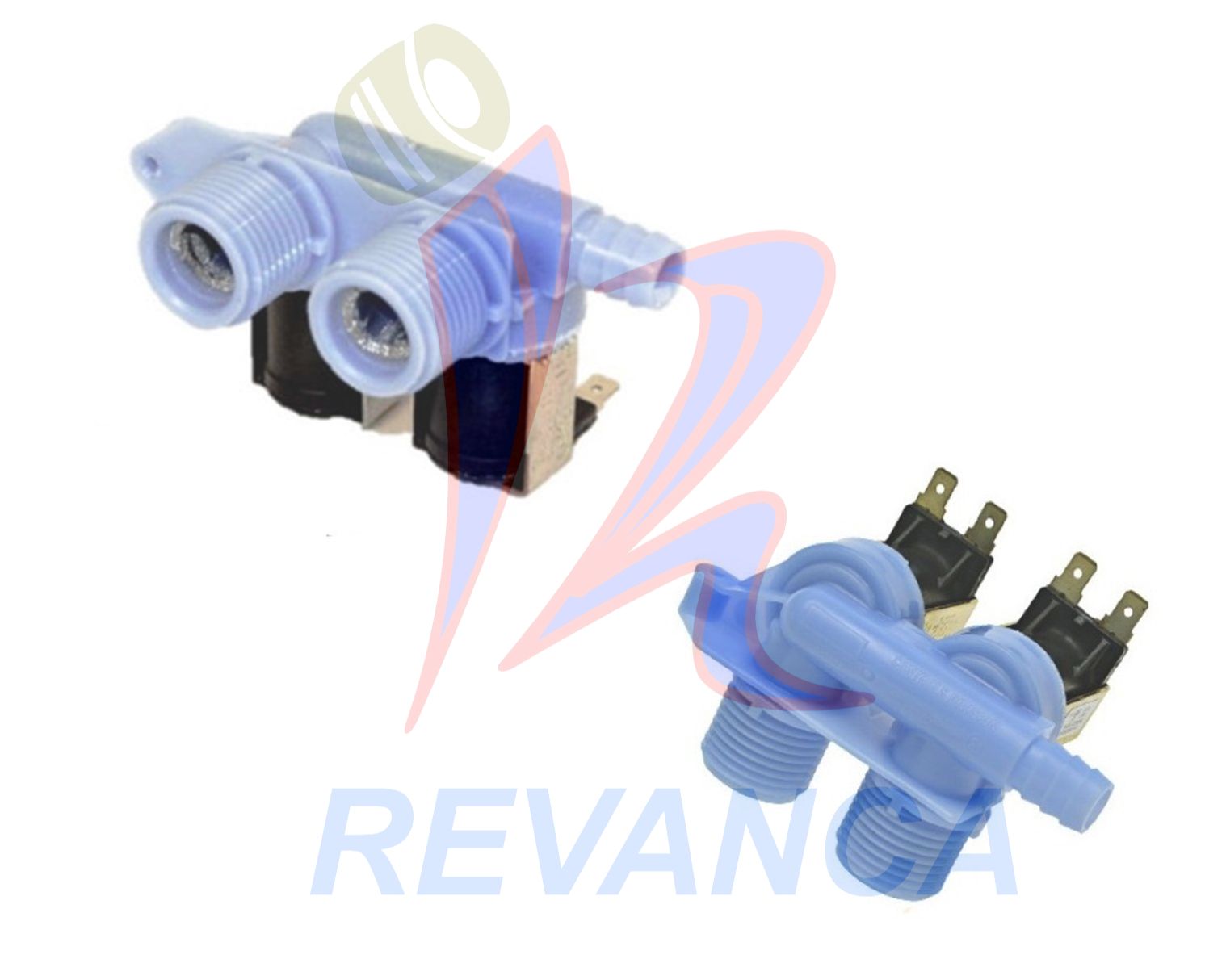 VALVULA ENTRADA DE AGUA WHIRLPOOL 139/285805/VW-30366C AZUL ALTA CALIDAD