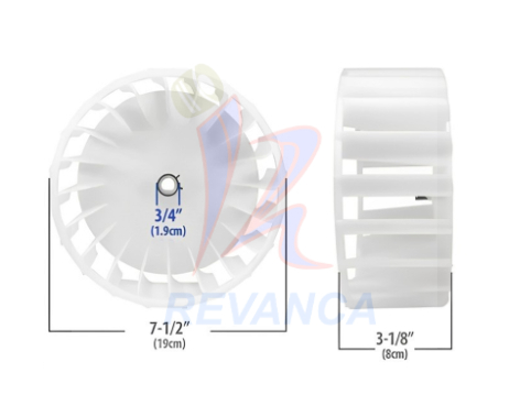 TURBINA SECADORA WHIRLPOOL/MAYTAG/AMANA 303836