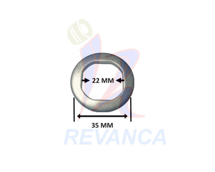 ARANDELA RONDANA GRANDE DE TRANS. METALICA