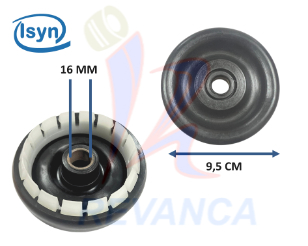 BOYA GRANDE 16 DIENTES 16MM