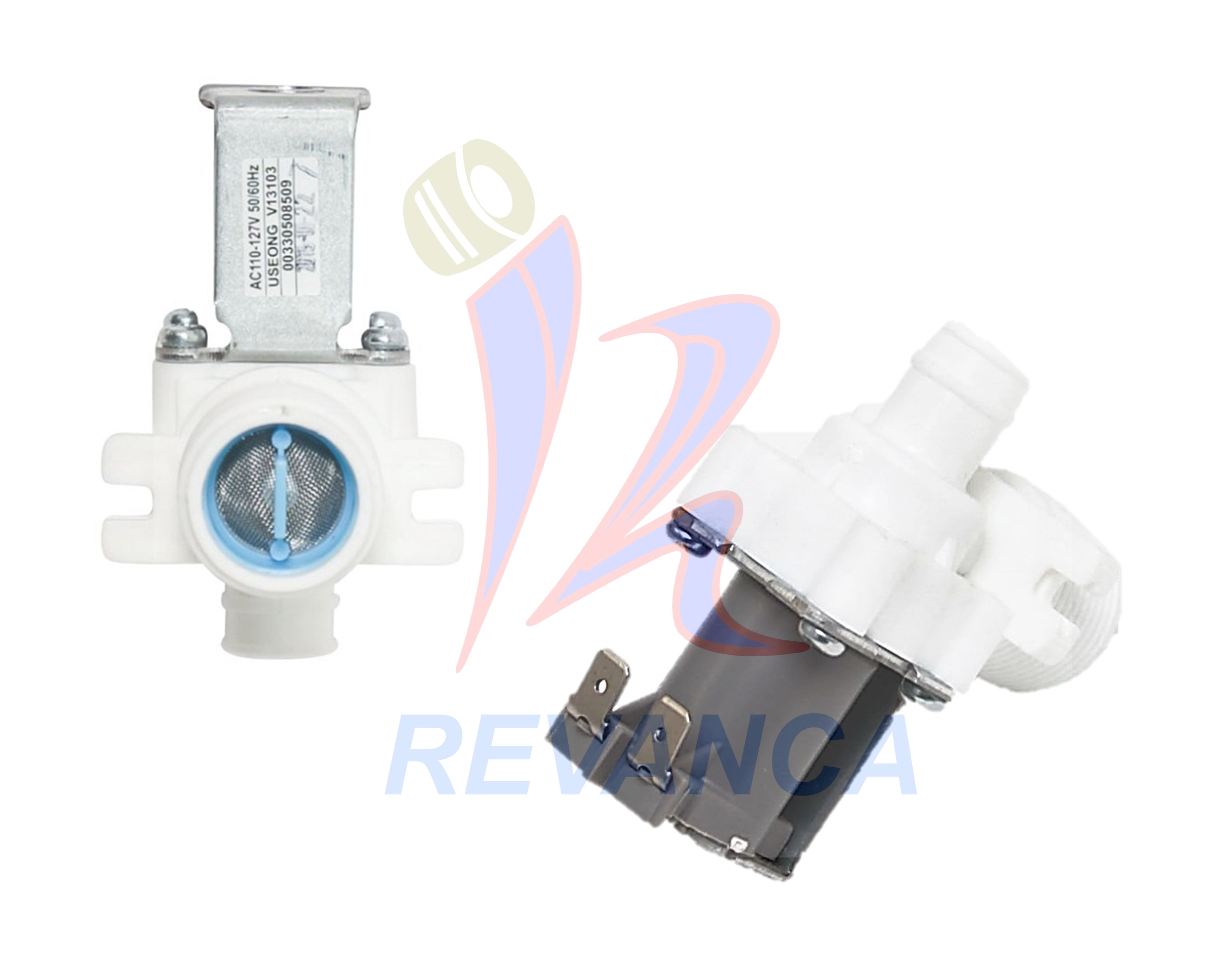 VALVULA ENTRADA DE AGUA FRIA LAV. HAIER XQB50-10/XQB65-918/00330508509/V13103