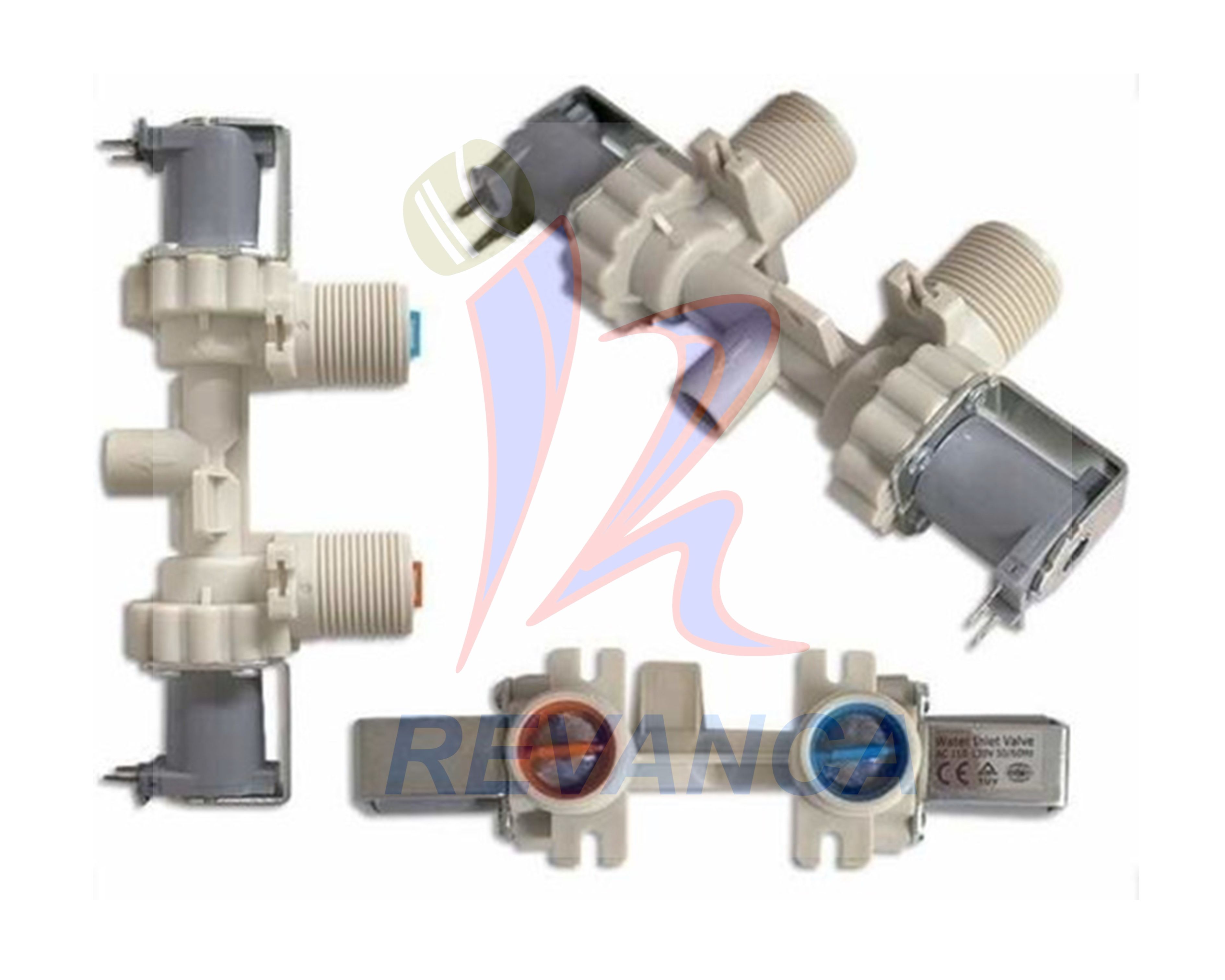 VALVULA DOBLE ENTRADA DE AGUA LAV. LG 1 VIA 5221EN2001H/FCD270B/IV-XJD143