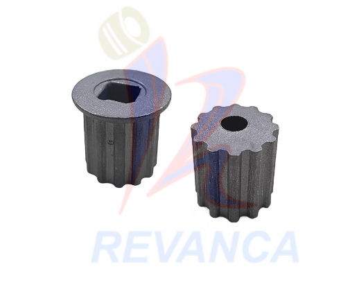 ACOPLE CUADRADO LAVADORA SAMSUNG TRANSMISION METALICA 10X10