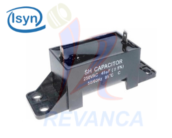 CAPACITOR P/LAV. ASI?TICA - 45MF/250V - CUADRADO