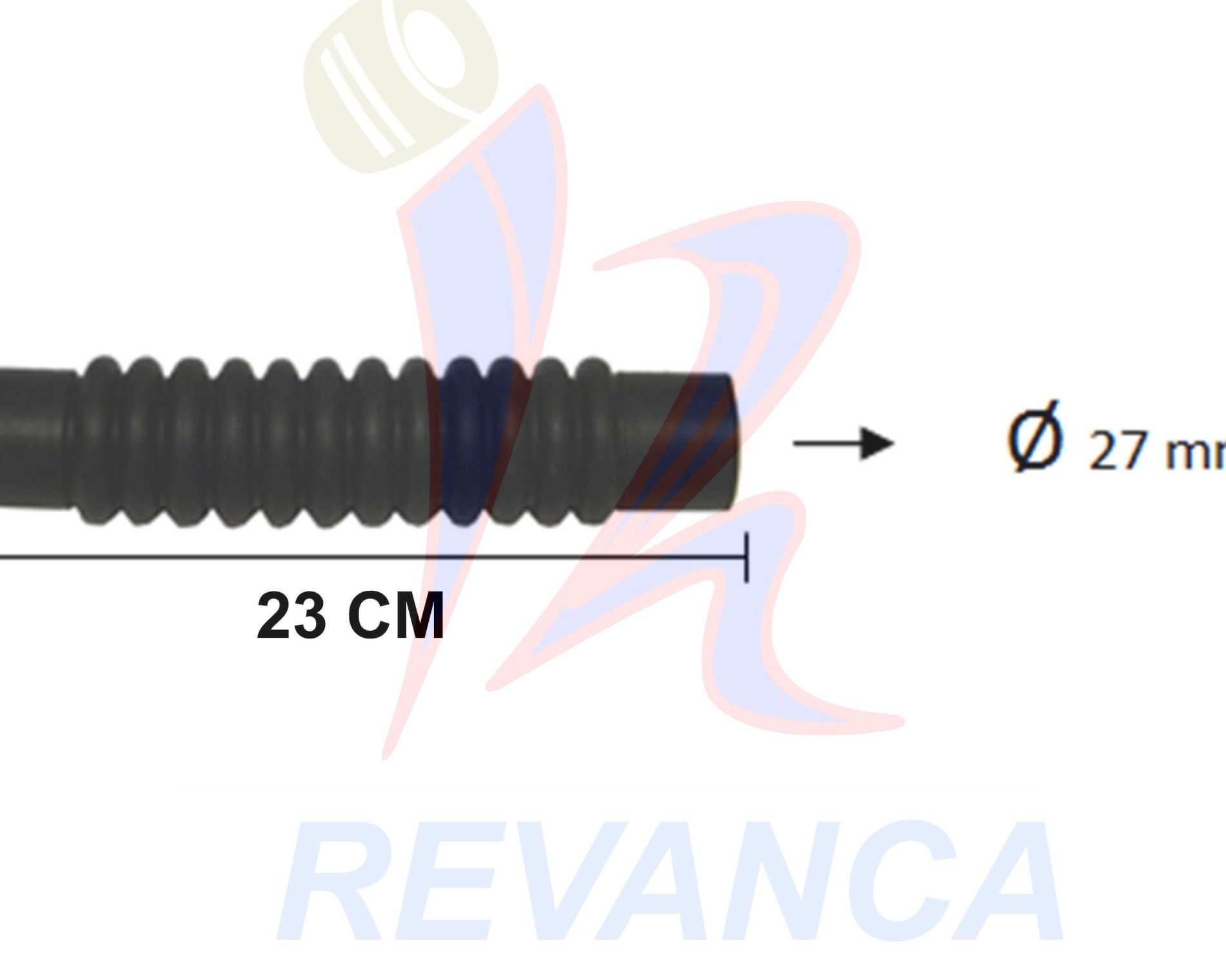 MANGUERA TINA BOMBA LG 23CM NACIONAL