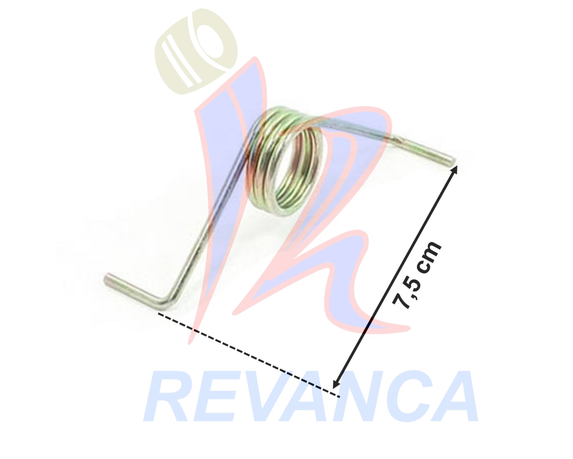 RESORTE PARA TAPA DE LAV. ASIATICA LARGO