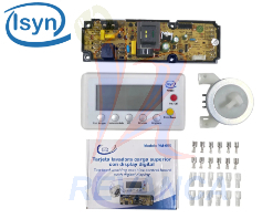 TARJETA LAVADORA CARGA SUPERIOR C/DISPLAY DIGITAL YM600