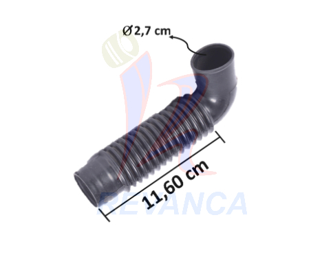 MANGUERA TINA-BOMBA ELECTROLUX INTER. CORTA HW-50978C