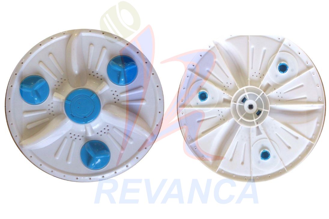 AGITADOR 37.5CM AZUL 3 RODILLOS MABE 10 DIENTES