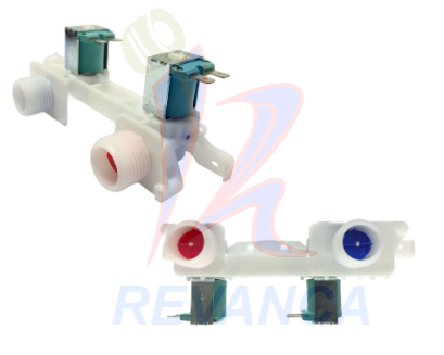 VALVULA DOBLE ENTRADA DE AGUA LAV. WHIRLPOOL 2 VIAS W11179274/W10894039/W10530081