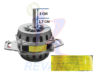 MOTOR LAVADORA HAIER XD-150W 10MM 0034000081/V98496/150W XQB75