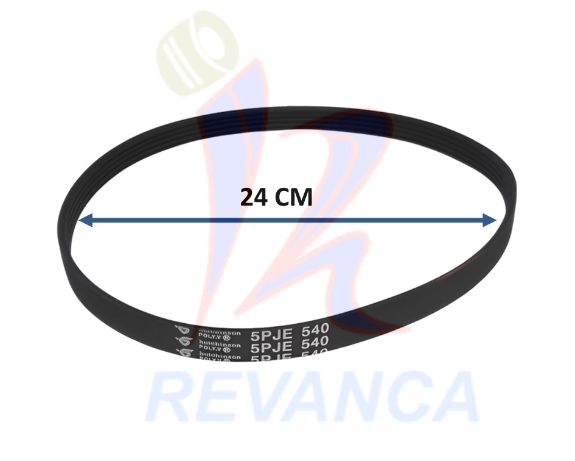 CORREA LAVADORA LG 540 MAS62523801