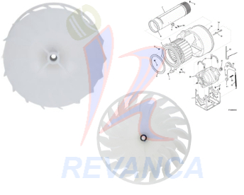 TURBINA SECADORA FRIGIDAIRE/ELECTROLUX 5304513609
