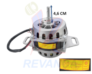 MOTOR LAVADORA HAIER XD-250G2 10MM 0034000074/V98496/60HZ 250W - Vista 0