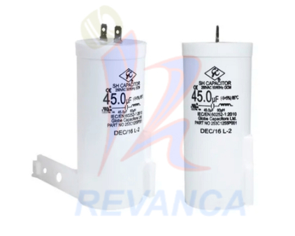 CAPACITOR 45UF MABE ORIGINAL EN 250VAC 228C1259P001 - Vista 0