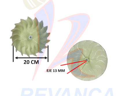 TURBINA SECADORA MABE/G.E WW01F01162/234D1593P001