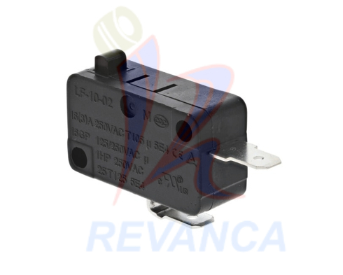 MICRO SWITCH INTERRUPTOR UNIVERSAL 2 TERMINALES 16A/125/250VAC/25T125 5E4