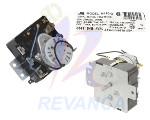TIME SECADORA WHIRLPOOL 1/3HP WP8566184/M460-G - Vista 0
