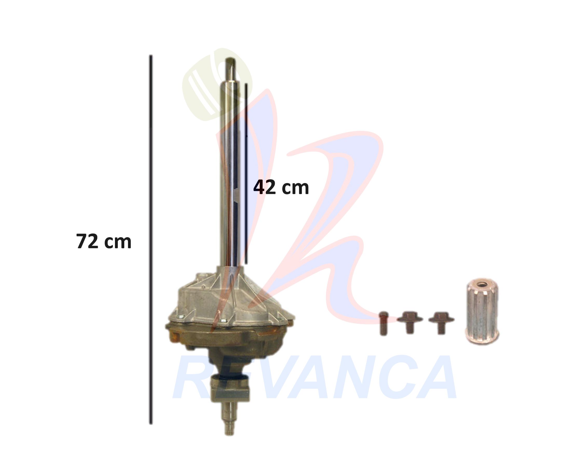 TRANSMISION ORIGINAL 134735700 LAV. FRIGIDAIRE/ELECTROLUX EJE LARGO 54CM