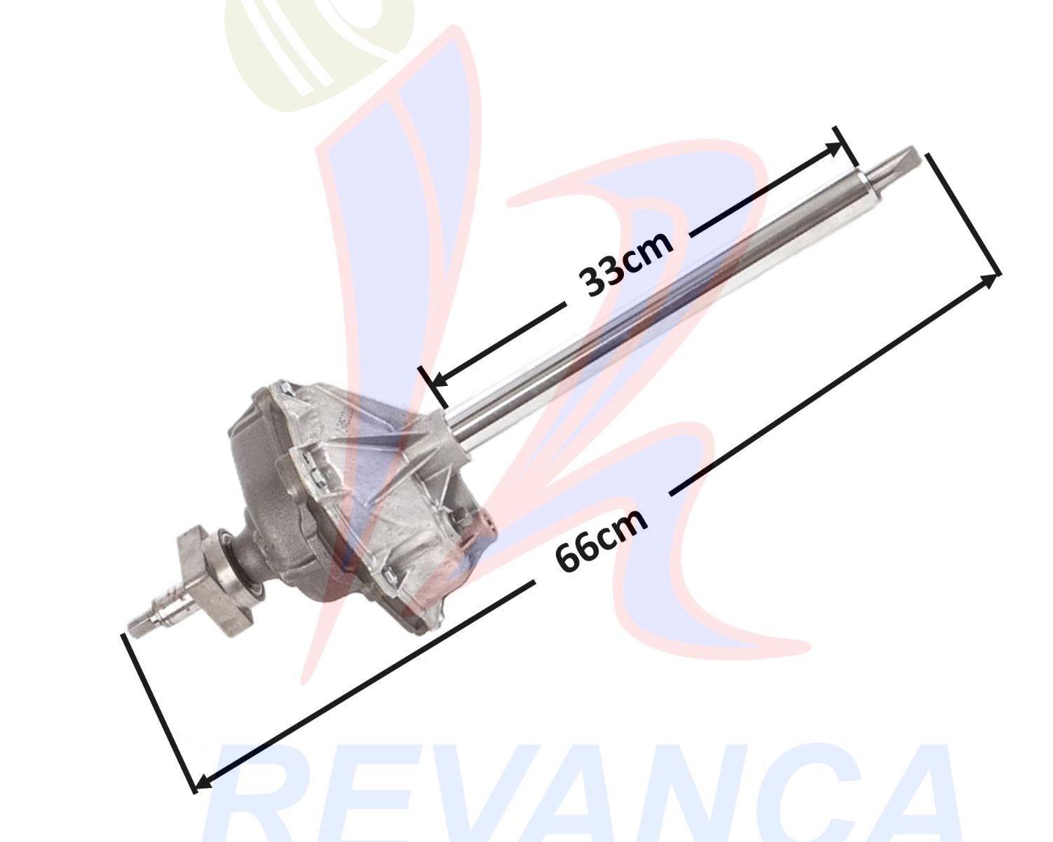 TRANSMISION ORIGINAL LAV. FRIGIDAIRE/ELECTROLUX EJE CORTO 44.5CM 134736400