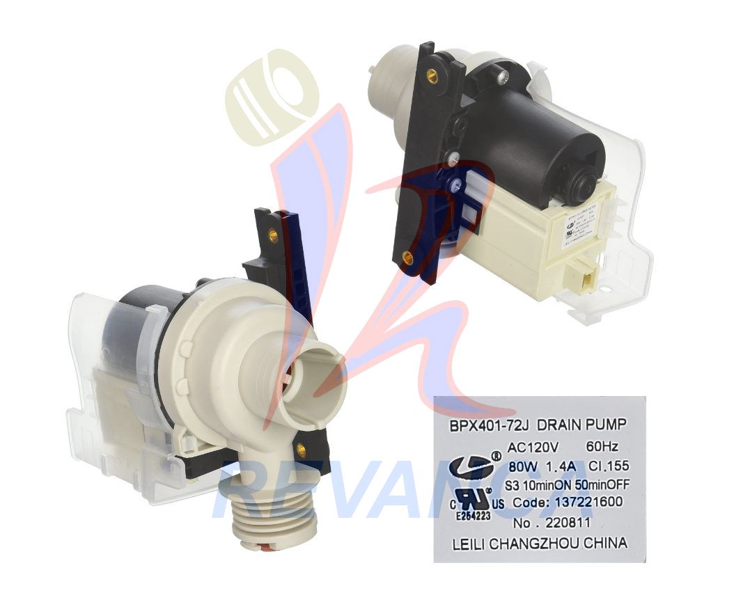 BOMBA LAV. FRIGIDAIRE ORIGINAL 137221600 M/NUEVO SIN CAJA