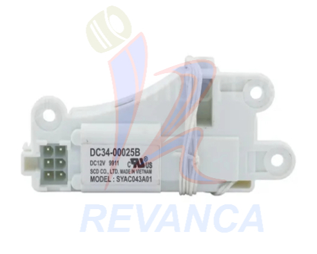 SWITCH PUERTA LAVADORA 12V SIRVE SAMSUNG DC34-00025B - Vista 0