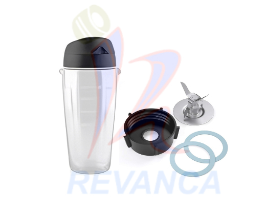 VASO PARA BATIDOS LICUADORA OSTER ORIGINAL (INCLUYE CUCHILLA Y ROSCA) 600ML