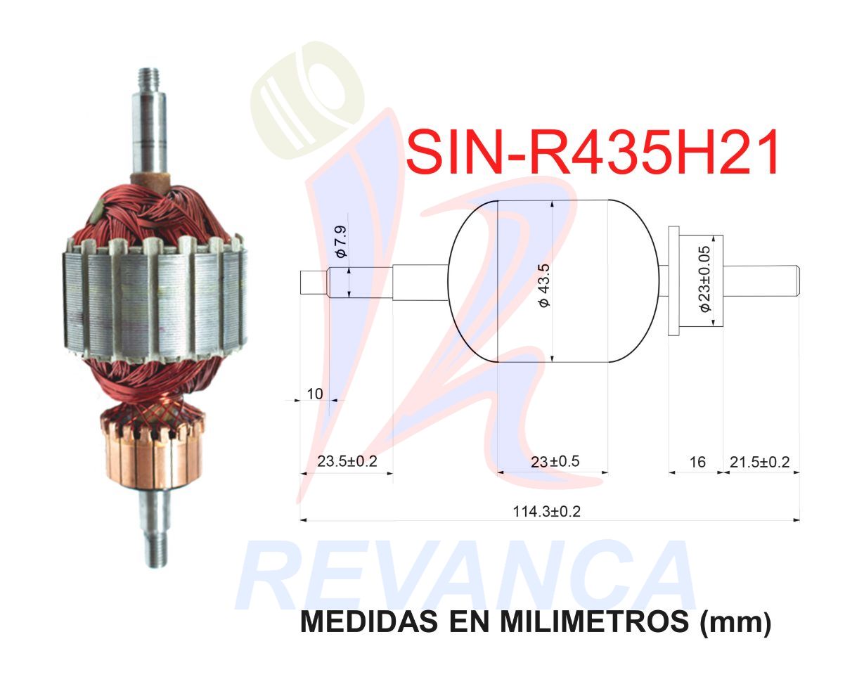 INDUCIDO M/NUEVO LIC-OSTER R435H21