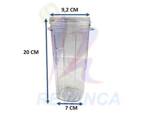 VASO PLASTICO PARA BATIDOS LIC OSTER XPERT