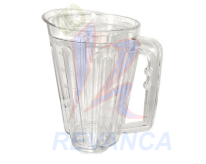 VASO IRROMPIBLE LICUADORA HAMILTON C/TAPA MEXICANO