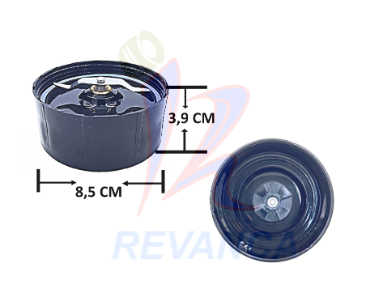 CUCHILLA PEQUEÑA C/BASE MAGIC BULLET/NUTRIBULLET BS06-250W (2 ASPAS)