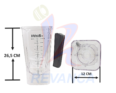 VASO LICUADORA INDUSTRIAL SILENCIOSA SOLO